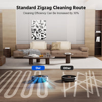 Teendow D10S Max - Black | Self-Emptying Robot Vacuum and Mop with LDS Laser Navigation