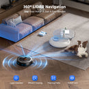Teendow D10S Max - Black | Self-Emptying Robot Vacuum and Mop with LDS Laser Navigation