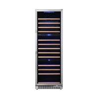 Edgestar 24-Inch Wide 131 Bottle Capacity Built-In Triple Zone Wine Cooler (SAK65891)