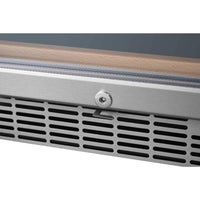 Edgestar 24-Inch Wide 131 Bottle Capacity Built-In Triple Zone Wine Cooler (SAK65891)