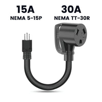 Nature's Generator 30A to 15A Step Down Adapter