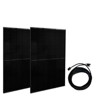 Nature's Generator Lithium 6000 with Solar Panels and Wind Turbine